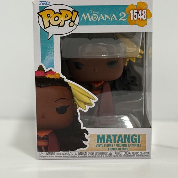 Funko Pop! Disney: Moana 2 Matangi Vinyl Figure Collectible Doll #1548 NEW - Picture 1 of 7